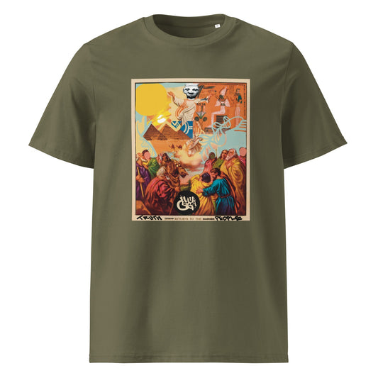 BLACKCARGO - Contemporary Urban Art Apparel for the Woke - Smoke and Mirrors - 100% organic ring-spun cotton - T-shirt