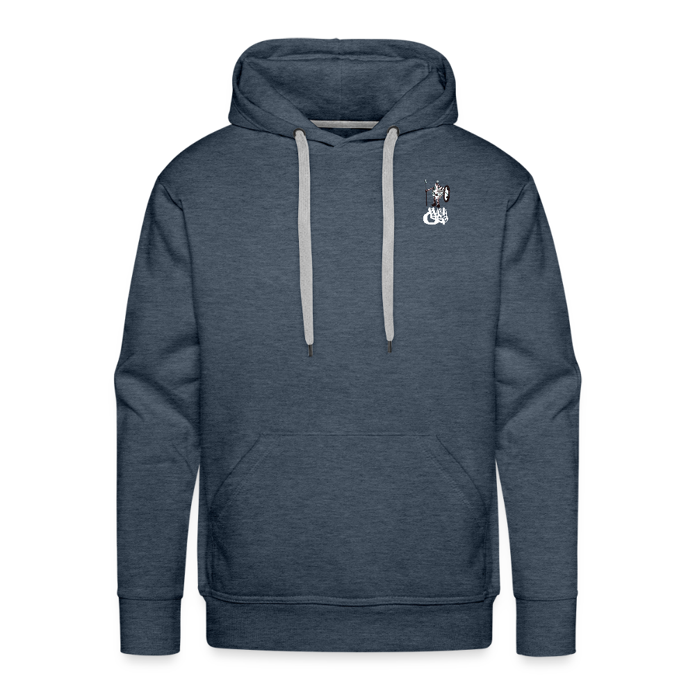 Men’s Premium Hoodie - heather denim