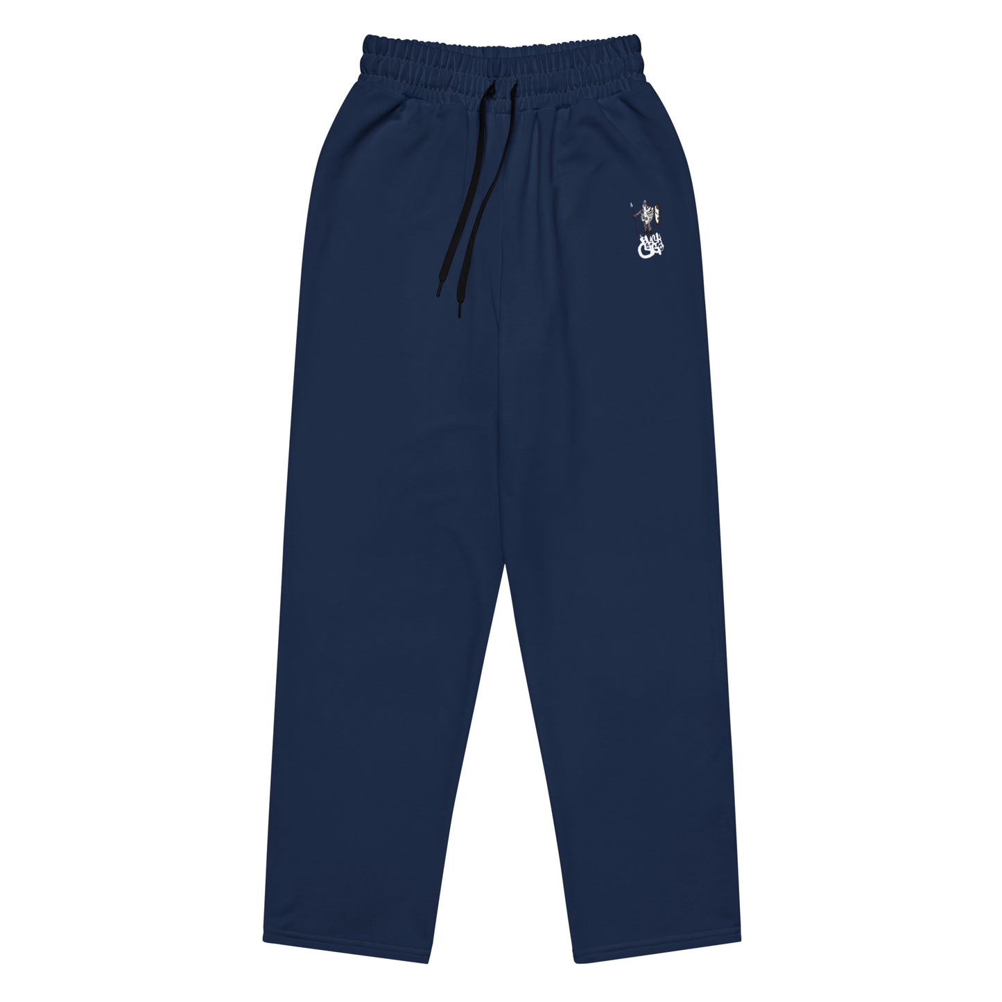 BlackCargo Apparel - Contemporary Urban Art Apparel for the Woke - Premium Quality - Warrior - Recycled materials - Relax fit - Side pockets - Elastic waistband with drawstring - Eco-friendly - Wide-leg joggers