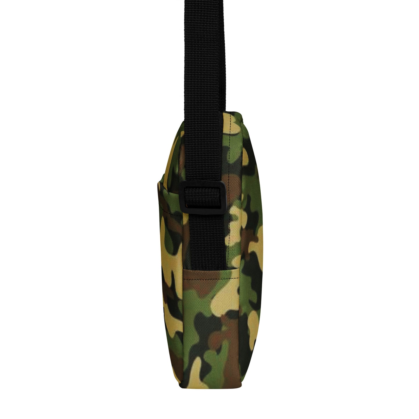 BlackCargo Apparel - Contemporary Urban Art Apparel for the Woke - Warrior - Premium Quality - 100% polyester - water resistant durable - two-way zipper - Utility crossbody bag