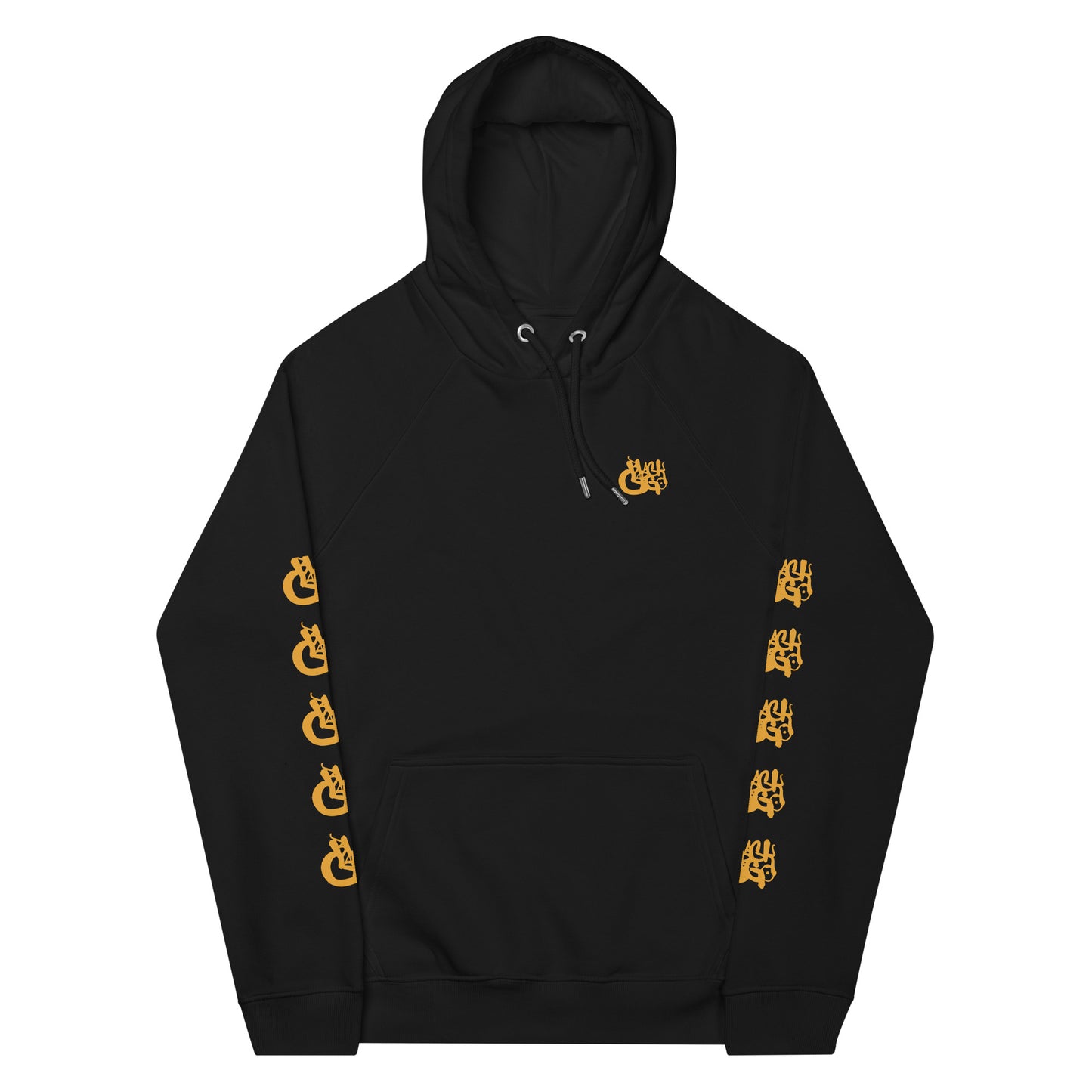 BlackCargo - Contemporary Urban Art Apparel for the Woke - Premium Quality eco-friendly streetwear - - 100% organic cotton - Brushed lining - Regular fit - ribbed cuffs and hem - Drawstring with metal eyelets and stoppers - Unisex eco raglan hoodie