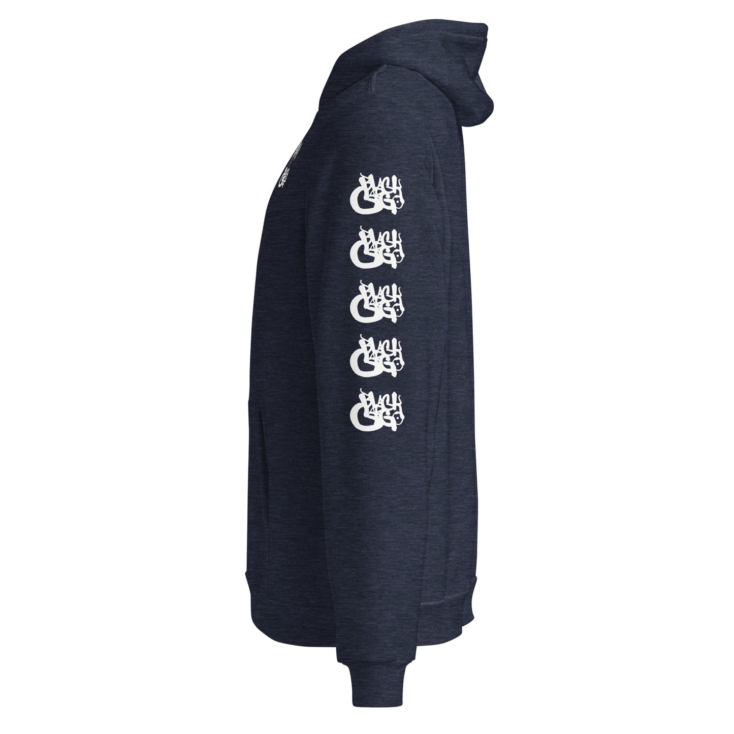 BlackCargo - Contemporary Urban Art Apparel for the Woke - Premium Quality streetwear - bold Warrior logo - Regular fit - side seamed construction - ring-spun cotton - poly fleece - Unisex hoodie