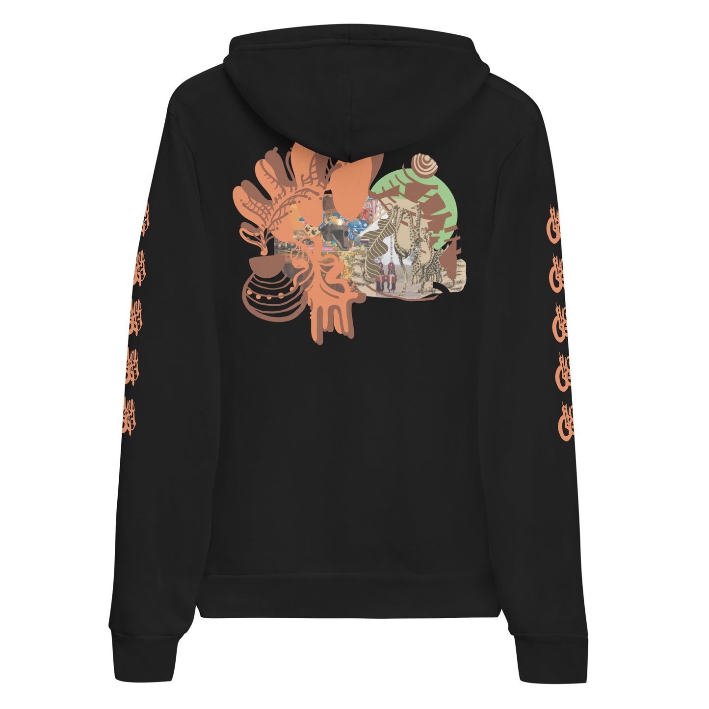 BlackCargo Unisex Hoodie - Contemporary Urban Art Apparel