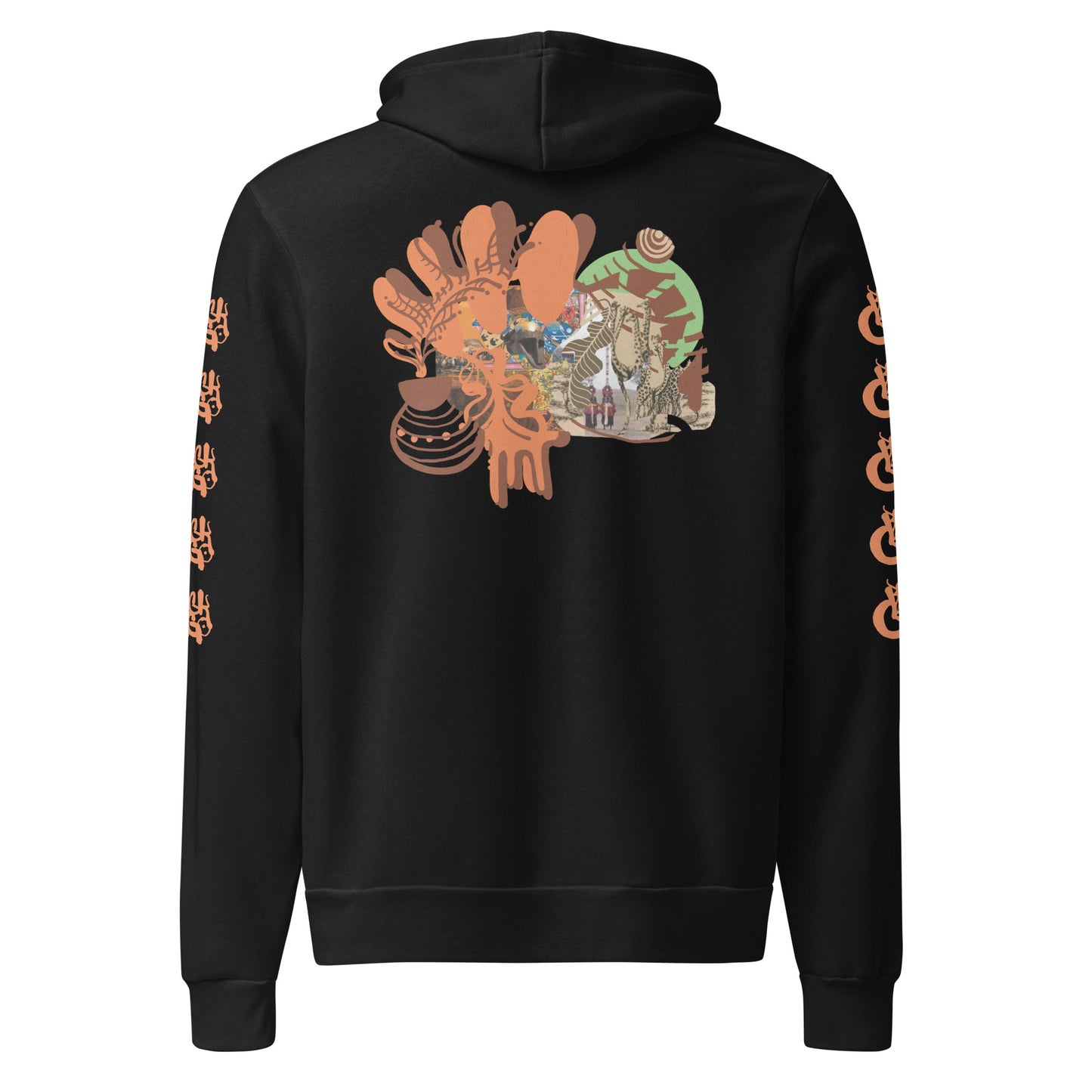 BlackCargo Unisex Hoodie - Contemporary Urban Art Apparel