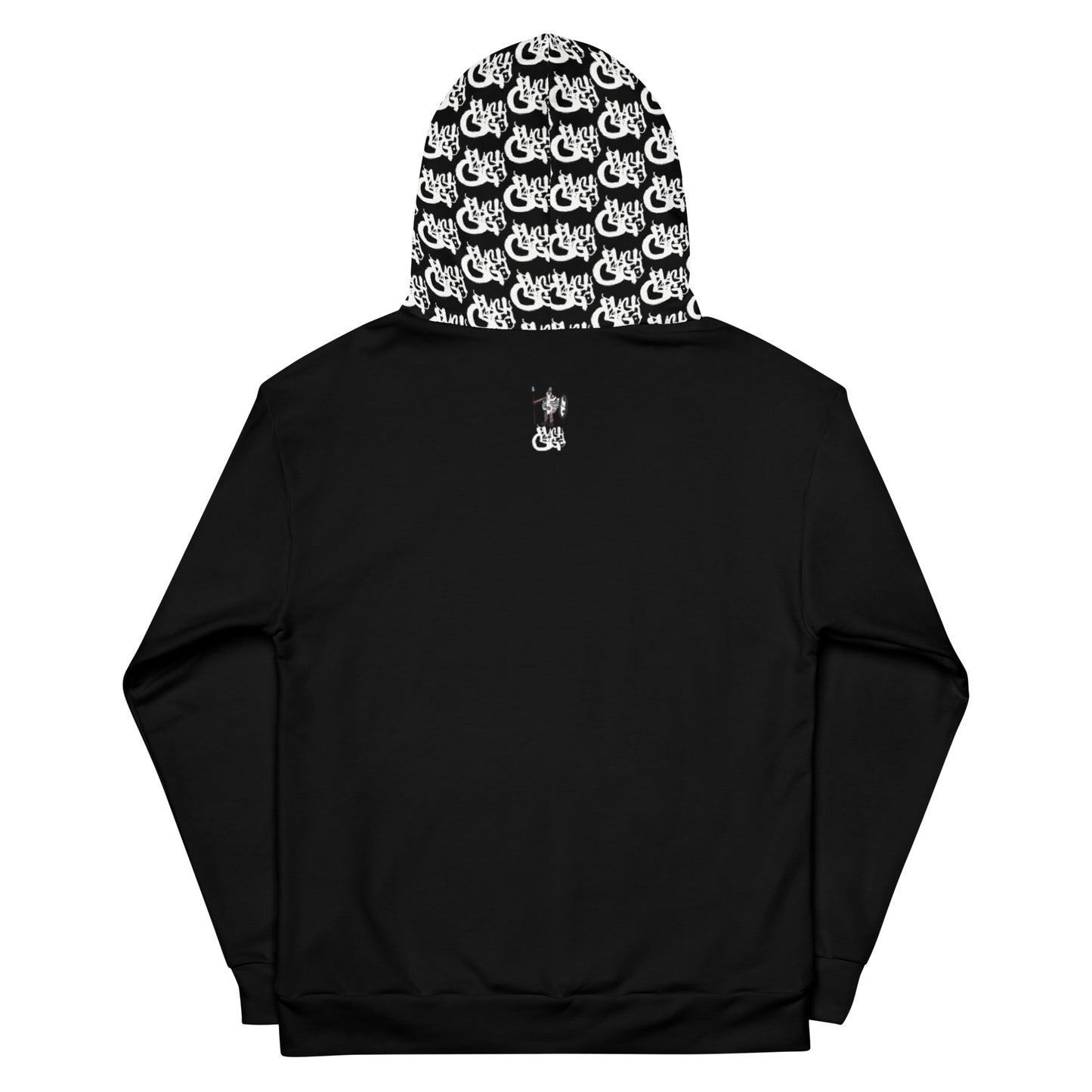 BlackCargo Apparel - Contemporary Urban Art Apparel for the Woke - Premium Quality - Script - Recycled materials - Brushed fleece inside - soft cotton feel-fabric face -Overlocked seams - Drawstrings - eco-friendly-Unisex Hoodie