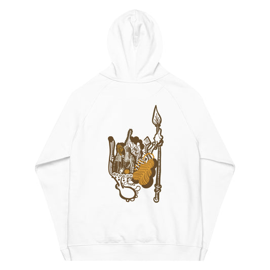 BlackCargo - Contemporary Urban Art Apparel for the Woke - Premium Quality eco-friendly streetwear - - 100% organic cotton - Brushed lining - Regular fit - ribbed cuffs and hem - Drawstring with metal eyelets and stoppers - Unisex eco raglan hoodie