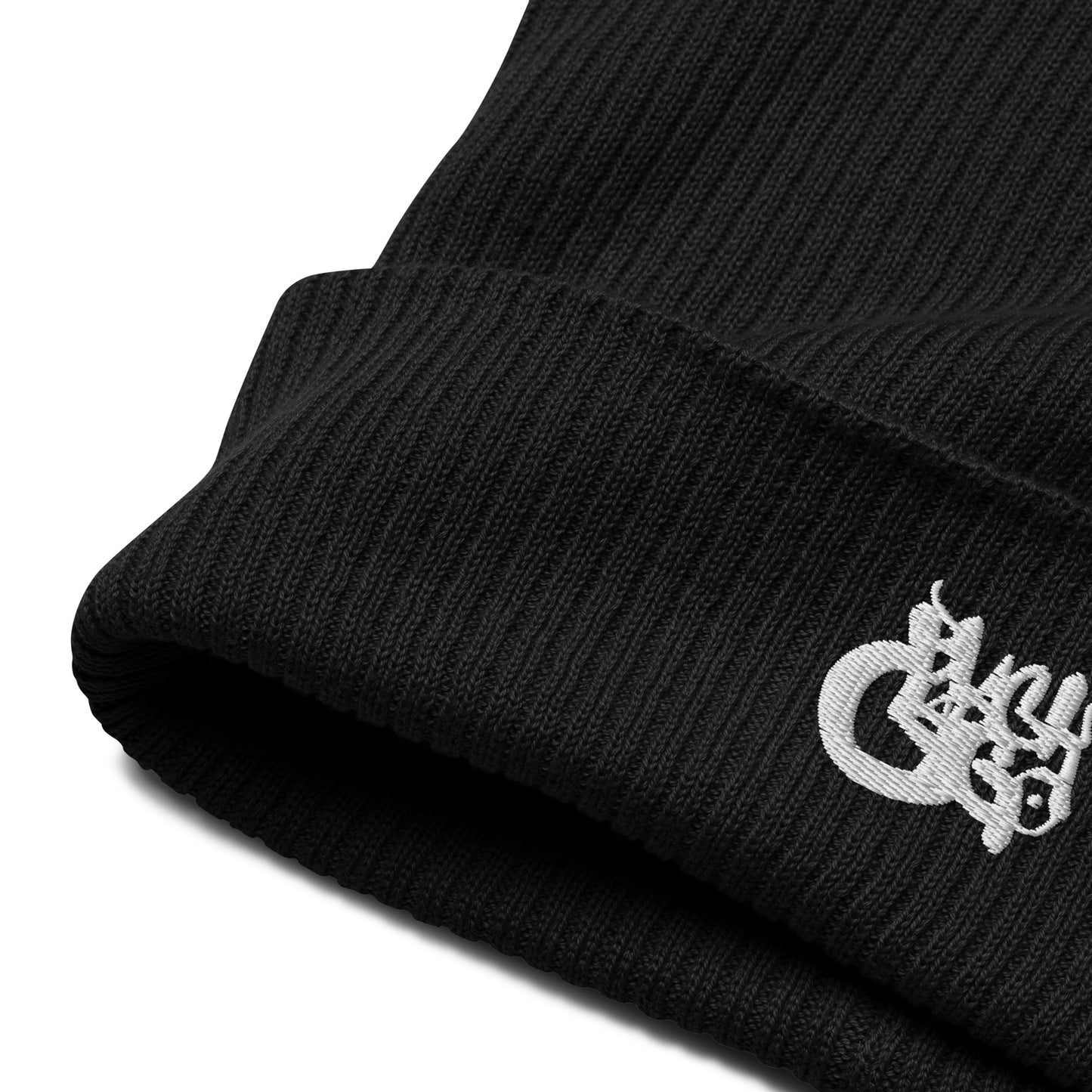 BlackCargo Apparel - Contemporary Urban Art - Premium Quality - Script - 100% organic cotton - Anti allergenic - natural fabric - Organic ribbed beanie