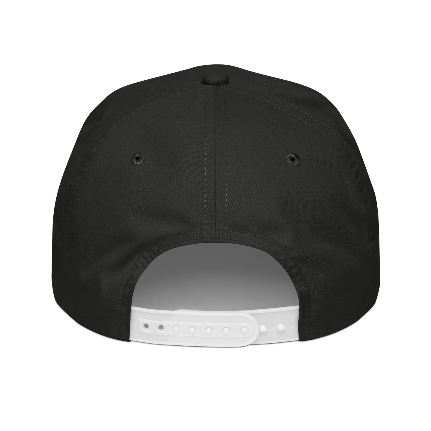 BlackCargo Apparel - Contemporary Urban Art Apparel for the Woke - Premium Quality - Unstructured, 5-panel - front panel lined -semi- curved bill with contrasting rope - Constrasting snap back closure - one size fits most - Golf Rope Cap