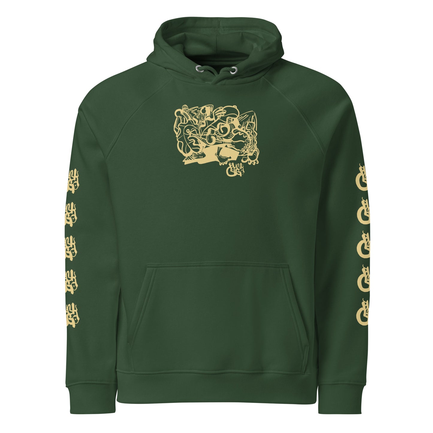 BlackCargo - Premium Quality Eco-Friendly Streetwear - Unisex organic hoodie - Contemporary Urban Art Apparel